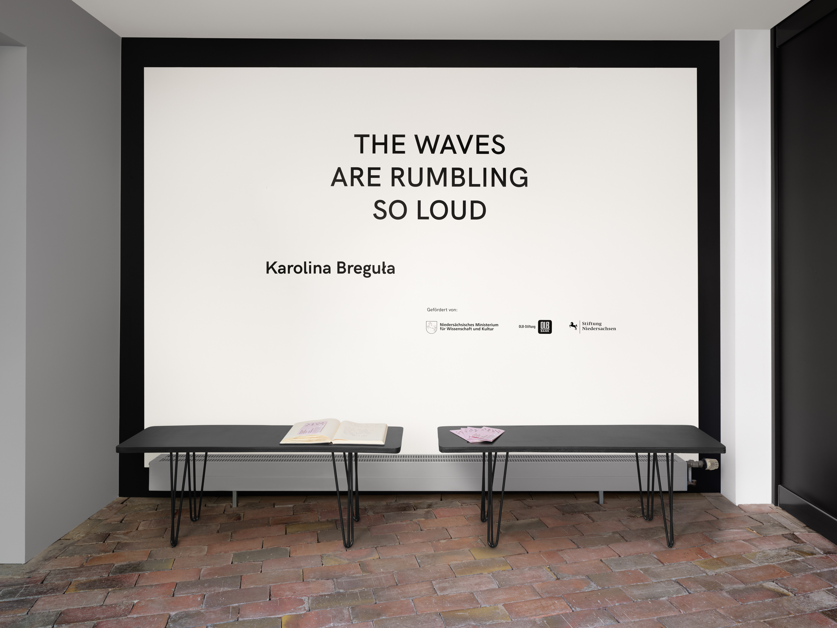 Karolina Breguła: The Waves Are Rumbling So Loud. Photo © Haus für Medienkunst 2024