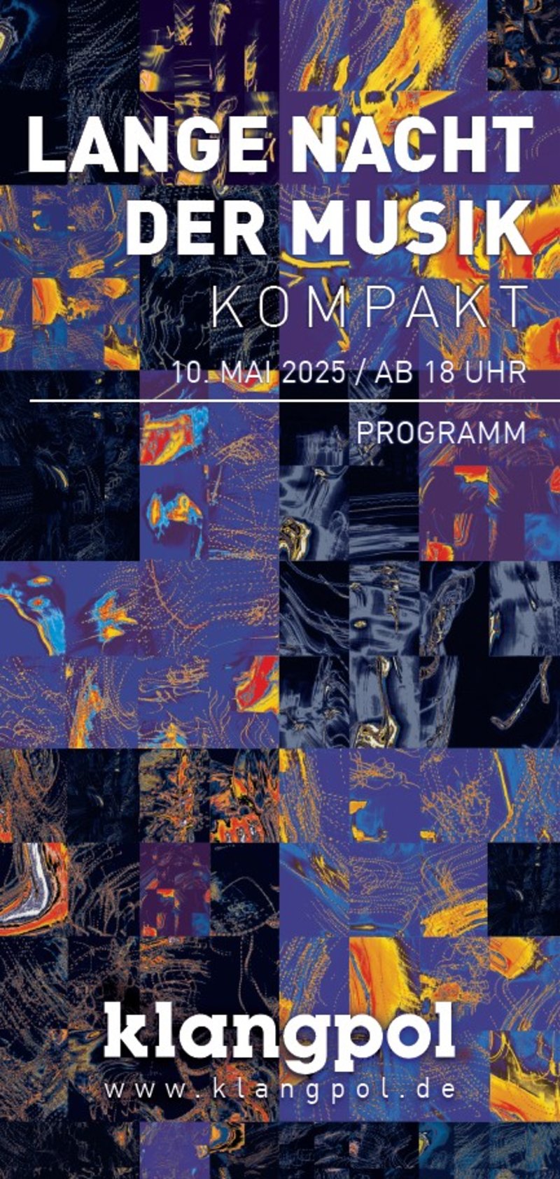 Flyer Lange Nacht der Musik
