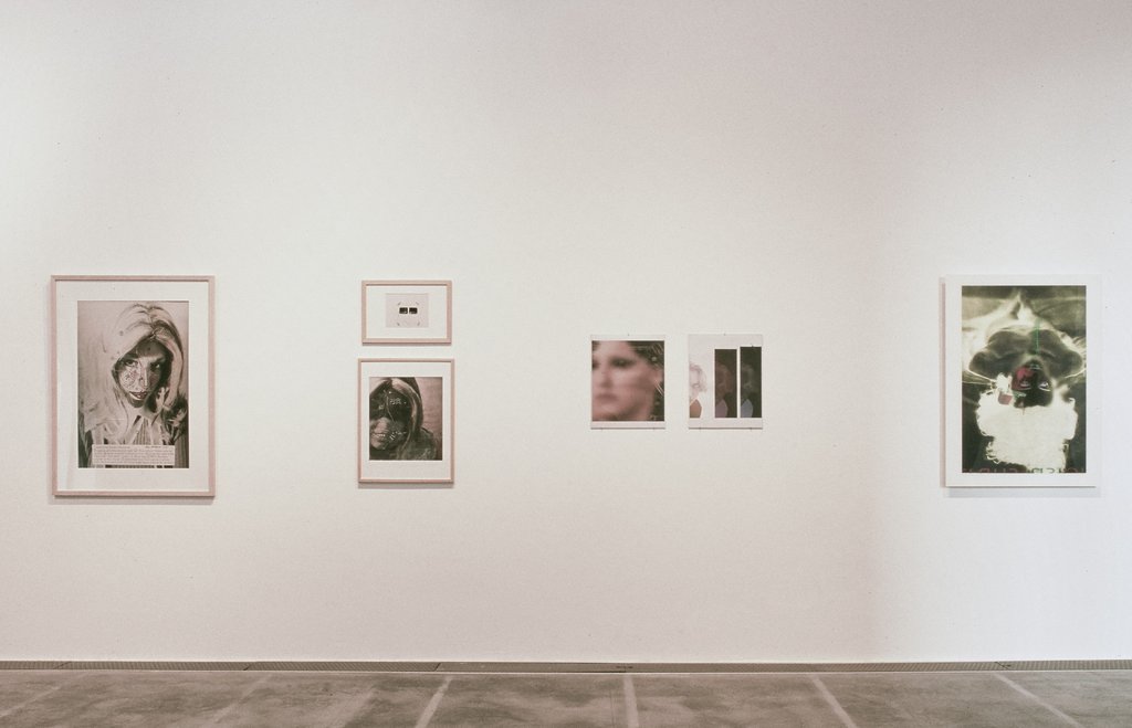 Das Foto zeigt das Obergeschoss des Edith-Russ-Hauses mit dem Kunstwerk von Lynn Hershmann: Robertas - Cyborgs. Foto © Edith-Russ-Haus